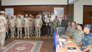 صورة الفريق أحمد خليفة يتفقد الإستعدادات النهائية لإستضافة فعاليات التدريب المصرى الأمريكى المشترك ” النجم الساطع – 2025″