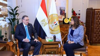 صورة وزيرة التنمية المحلية تبحث مع رئيس الجهاز المركزي للتنظيم والإدارة مجالات التعاون المشتركة