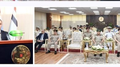 صورة “العسكرية التكنولوجية” تحتفل بتخريج الدورة الثانية للمرشحين للعمل بالطب الشرعي بوزارة العدل