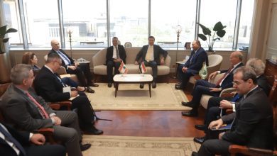 صورة وزير الزراعة يستقبل نظيره اللبناني ويطلقان فعاليات الدورة الخامسة للجنة المصرية اللبنانية الزراعية الفنية المشتركة