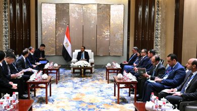 صورة مدبولي  يلتقي رئيس شركة هندسة الطاقة الصينية