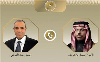 صورة وزير الخارجية ونظيره السعودي يؤكدان رفضهما القاطع لقرار إسرائيل بوضع خطة لتوسيع العدوان على قطاع غزة