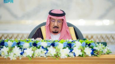 صورة الملك سلمان  يحيط مجلس الوزراء السعودى بفحوى رسالة الرئيس السيسي