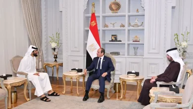 صورة الرئيس السيسي يؤكد حرص مصر على مواصلة التنسيق والتعاون المشترك مع البحرين في جميع المجالات