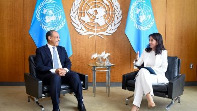 صورة وزير الخارجية يلتقي مع رئيسة الدورة ٨٠ للجمعية العامة للأمم المتحدة