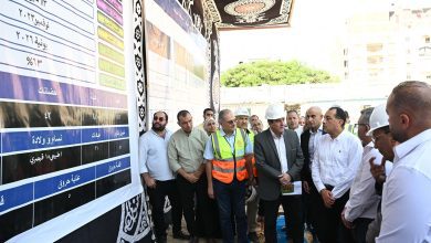 صورة رئيس الوزراء يتفقد الأعمال الإنشائية لمشروع مستشفى أشمون المركزي الجديد