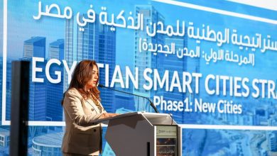صورة وزيرة التنمية المحلية تشهد إطلاق الاستراتيجية الوطنية للمدن الذكية في مصر