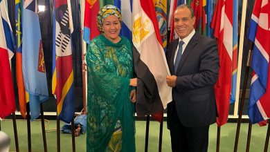 صورة وزير الخارجية  يلتقي بنائبة السكرتير العام للأمم المتحدة على هامش أعمال الجمعية العامة للأمم المُتحدة