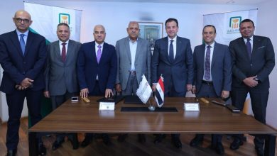 صورة تعاون بين البنك الأهلي المصري و”أجروفود” لتمويل المزارعين والمشروعات الصغيرة والمتوسطة بالقطاع