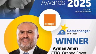 صورة اورنچ مصر تحصد تكريماً عالمياً: الدكتور أيمن أميري يفوز بجائزة “CTO العام” من Mobile Europe Awards
