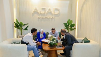 صورة إقبال قوي على جناح «AJAD Developments» في معرض سيتي سكيب مصر 2025