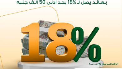 صورة البنك الأهلي المصري يطرح حساب “الأهلي إكسترا توفير” بعائد يصل إلى 18% سنويًا
