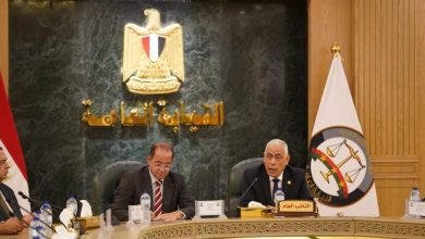 صورة النائب العام : النيابة العامة بصدد تسليم 200 كيلو من السبائك الذهبية للبنك المركزي