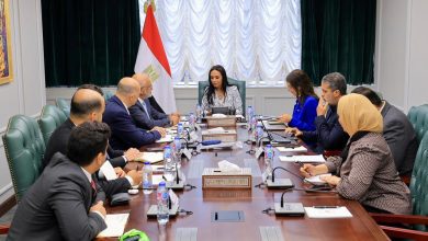 صورة وزيرة التضامن الاجتماعي تلتقي المدير التنفيذي لمصر بمجموعة البنك الدولي