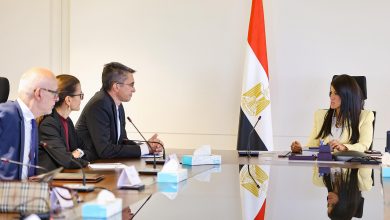 صورة وزيرة التخطيط  تلتقي مدير الممارسات للسياسات الاقتصادية لمنطقة الشرق الأوسط وشمال أفريقيا بالبنك الدولي لمناقشة عدد من الملفات المشتركة