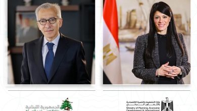 صورة المشاط تبحث مع نظيرها اللبناني استعدادات انعقاد الدورة العاشرة للجنة العليا المشتركة بين البلدين