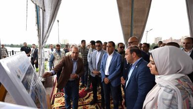 صورة رئيس الوزراء يتفقد “ممشى أهل مصر” ببنها