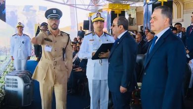 صورة السفير عبدالمطلب ثابت يشهد احتفال تخريج دفعة جديدة من طلبة أكاديمية الشرطة المصرية
