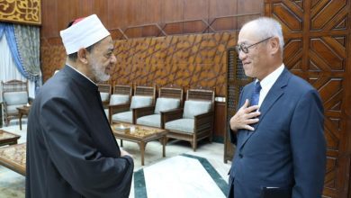 صورة شيخ الأزهر يبحث مع السفير الياباني بالقاهرة تعزيز التعاون المشترك