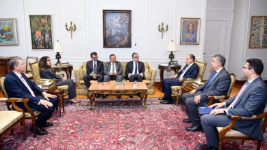 صورة وزير الخارجية يستقبل الدكتور خالد العناني مدير عام منظمة اليونسكو المنتخب