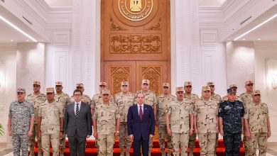 صورة الرئيس السيسي: القوات المسلحة على مر السنوات قدمت كل ما لديها من أجل الحفاظ على الدولة المصرية