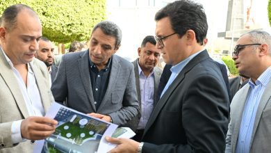 صورة وزير الثقافة ومحافظ السويس يتفقدان أعمال تطوير قصر ثقافة السويس