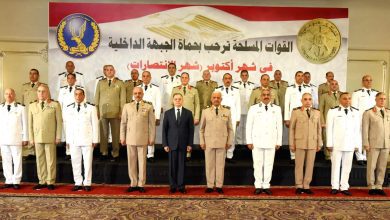 صورة وزير الدفاع والإنتاج الحربي يستقبل وزير الداخلية لتقديم التهنئة بمناسبة ذكرى انتصارات أكتوبر