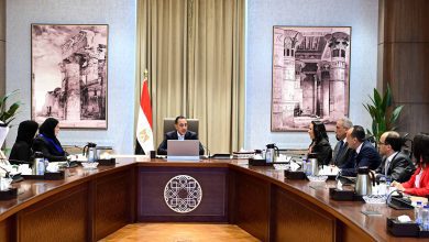 صورة رئيس الوزراء يلتقي وزيرة الدولة للتعاون الدولي بوزارة الخارجية القطرية