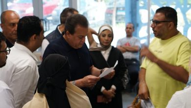 صورة وزير الصحة يتفقد مجمع السويس الطبي ويوجه بسرعة الاستجابة لطلبات المواطنين