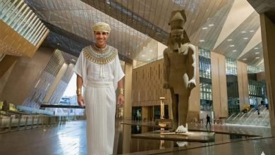 صورة المستشار الاعلامي العماني السابق  يهنىء مصر بافتتاح المتحف المصرى الكبير  .