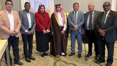 صورة رئيس اتحاد الإعلاميين الأفريقي الأسيوي يلتقي بالمندوب الدائم للسعودية بالجامعة العربية لمناقشة دعم الإعلام والمرأة الفلسطينية