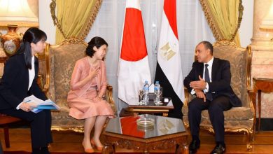 صورة وزير الخارجية يستقبل مبعوثة رئيسة الوزراء اليابانية وزيرة الدولة للشئون الخارجية