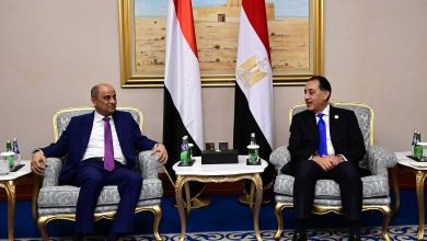 صورة مدبولي يؤكد دعم مصر للحكومة الشرعية ولتحقيق الأمن والاستقرار في اليمن الشقيق