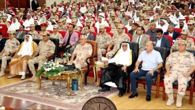 صورة قيادة قوات شرق القناة لمكافحة الإرهاب تستقبل عدداً من شيوخ وعواقل القبائل وممثلى المجتمع المدنى بمحافظتى شمال وجنوب سيناء