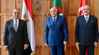 صورة وزير الخارجية يشارك في اجتماع الآلية الثلاثية لدول جوار ليبيا بالجزائر