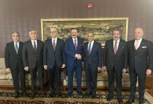 صورة وزير الخارجية يزور مقر اتحاد الغرف والبورصات التركية (TOBB) في أنقرة