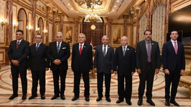 صورة رئيس نادي قضاة مصر يهنئ المستشار عصام فريد لتوليه رئاسة مجلس الشيوخ