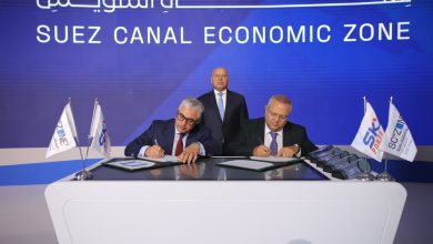 صورة اقتصادية لقناة السويس توقع مذكرة تفاهم وعقد انتفاع مع شركة «سكاي بورتس» لتشغيل محطة متعددة الأغراض بميناء السخنة