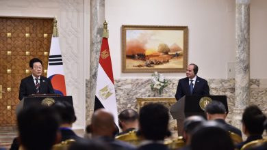 صورة رئيس كوريا : التعاون مع مصر وثيق ويقوم على الاحترام المتبادل