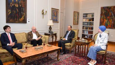 صورة وزير الخارجية يلتقي عضو البرلمان الألماني عن تحالف حزبي الاتحاد الديمقراطي والاشتراكي المسيحيين