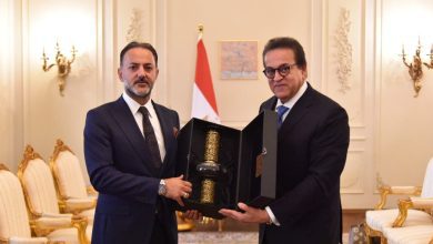 صورة وزير الصحة يلتقي مدير عام الصحة بتركيا لبحث تعزيز التعاون الثنائي