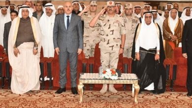 صورة قيادة الجيش الثاني الميداني تستقبل شيوخ وعواقل وممثلي المجتمع المدني بشمال سيناء