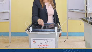 صورة رئيسة البريد : المشاركة في العملية الانتخابية واجب وطني ومسئولية مشتركة