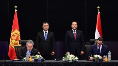 صورة توقيع عدد من الاتفاقيات لتعزيز التعاون بين مصر وقيرغيزيا