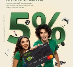 صورة البنك العربي الأفريقي يتيح كاش باك 5% على المشتريات ببطاقة الخصم للشباب