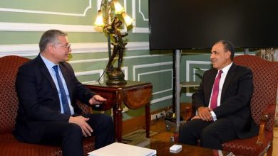 صورة وزيرا الخارجية والبترول يبحثان سبل جذب الاستثمارات الأجنبية للقطاع