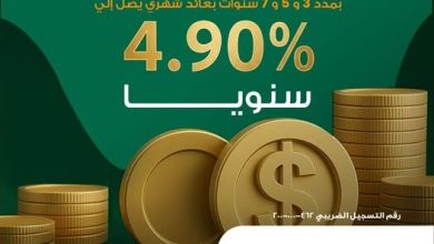 صورة البنك الأهلي المصري يطرح الشهادة الذهبية الدولارية بعائد ثابت يصل إلى 4.90%