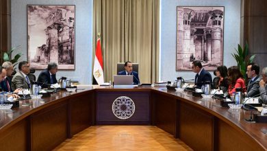 صورة مدبولي يتابع الموقف التنفيذي لتطوير المناطق المحيطة بمنطقة هضبة الأهرامات