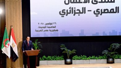 صورة مدبولي: الحكومة لن تدخر جهدًا في إزالة أي عقبات قد تواجه الشركات الجزائرية العاملة بمصر