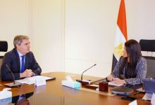 صورة “المشاط” : تبحث مع وفد بنك الاستثمار الأوروبي نتائج زيارته لمصر